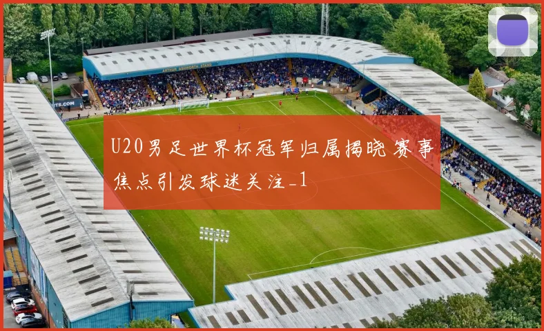 U20男足世界杯冠军归属揭晓 赛事焦点引发球迷关注_1