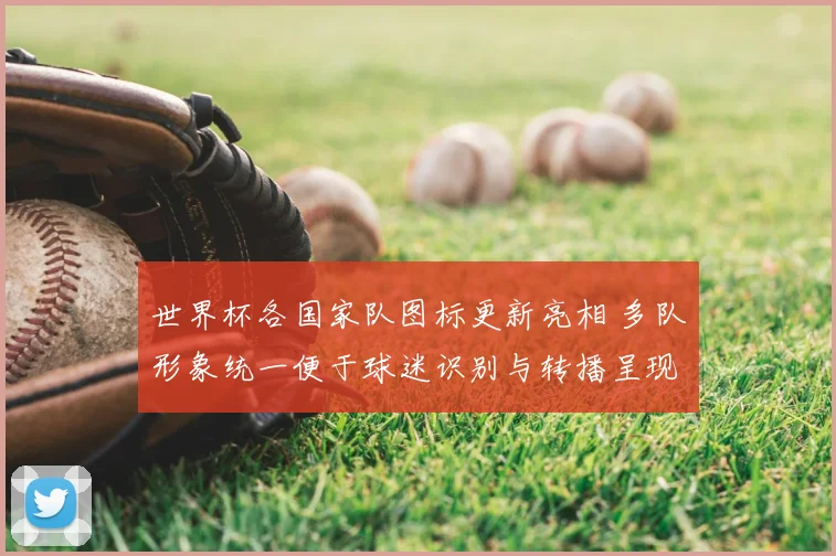 世界杯各国家队图标更新亮相 多队形象统一便于球迷识别与转播呈现